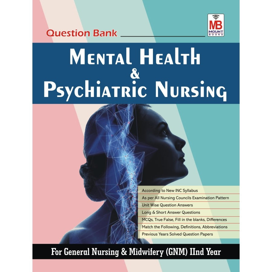 Mental Health and Psychiatric Nursing Question Bank / Study Material