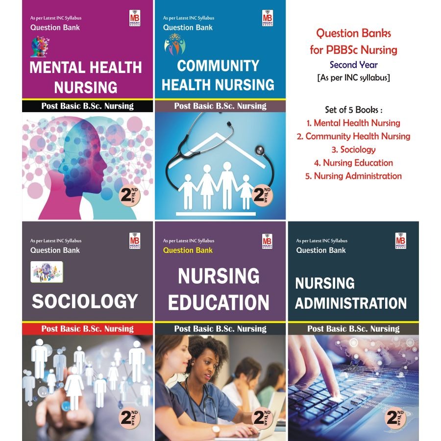 PBBSc Nursing Second Year Question Banks [Combo Set of 5 Books]