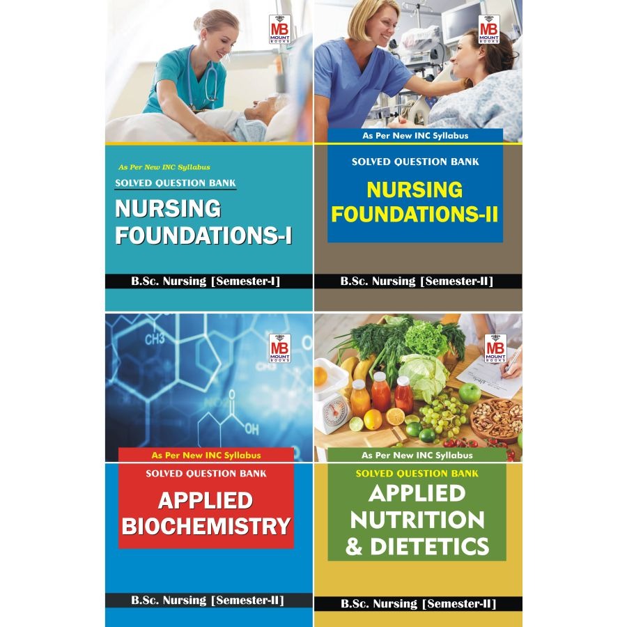 B.Sc. Nursing Semester-Il Question Bank (Set of 4 Books)