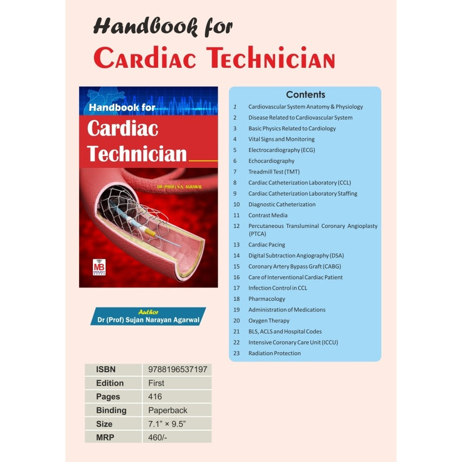 Handbook for Cardiac Technician
